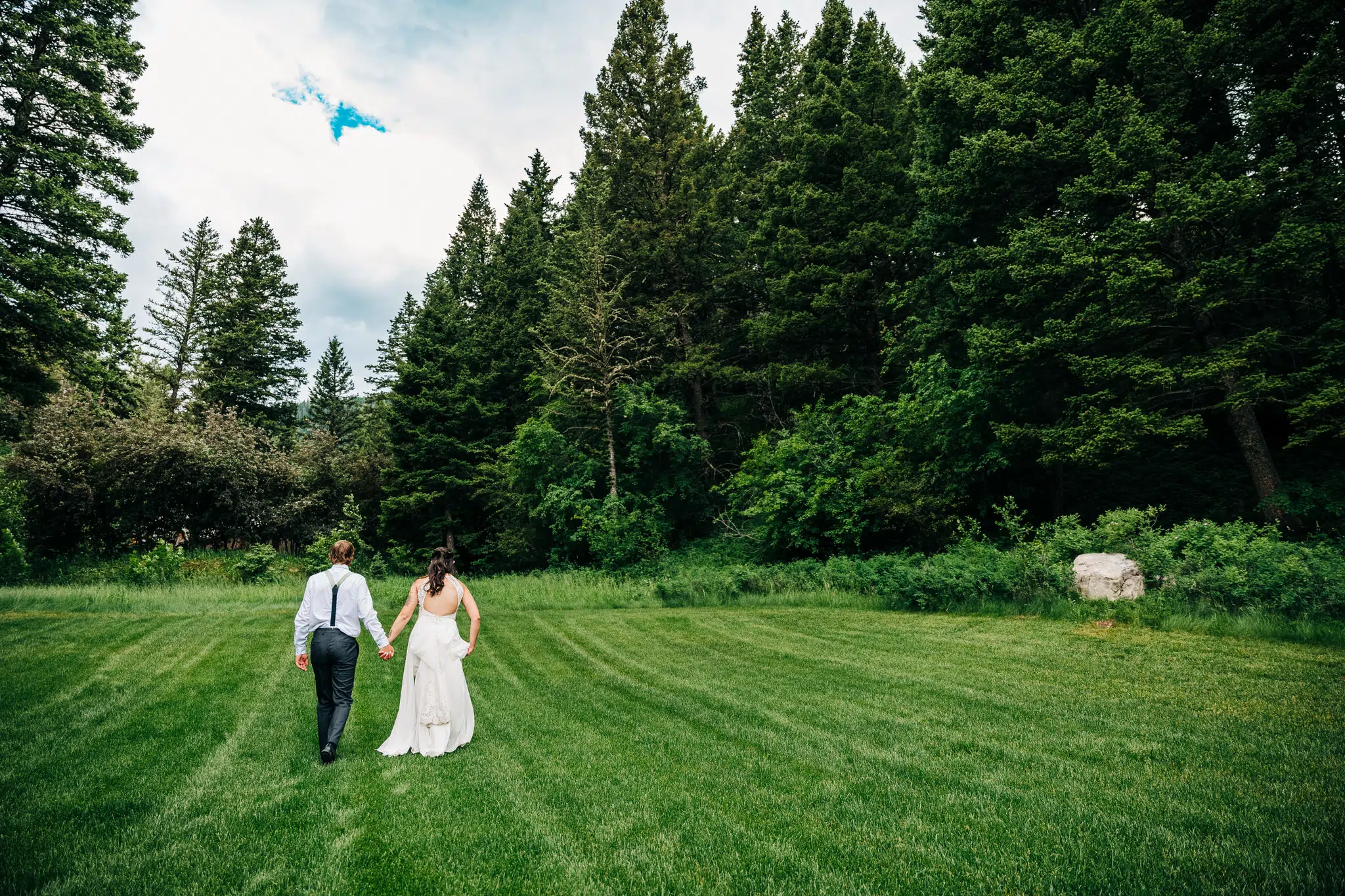 Forest Wedding By Charles Moll Photography