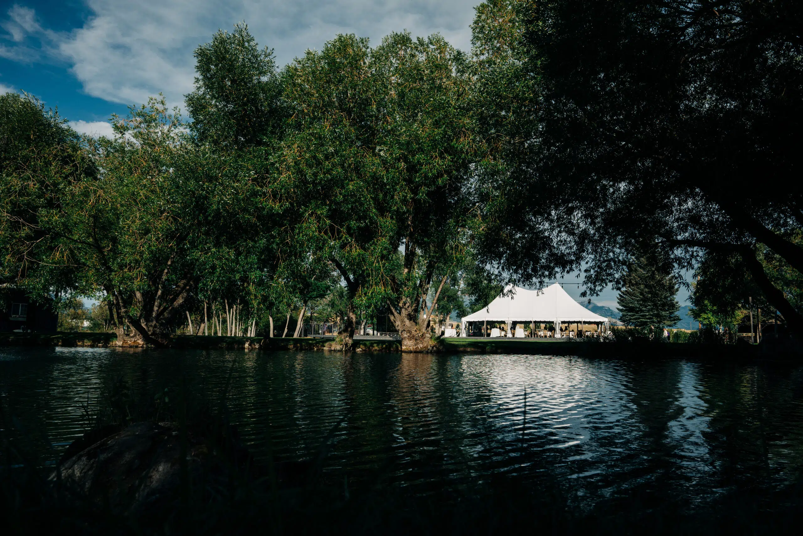 The Ponds At Dry Creek Bozeman Wedding Venue