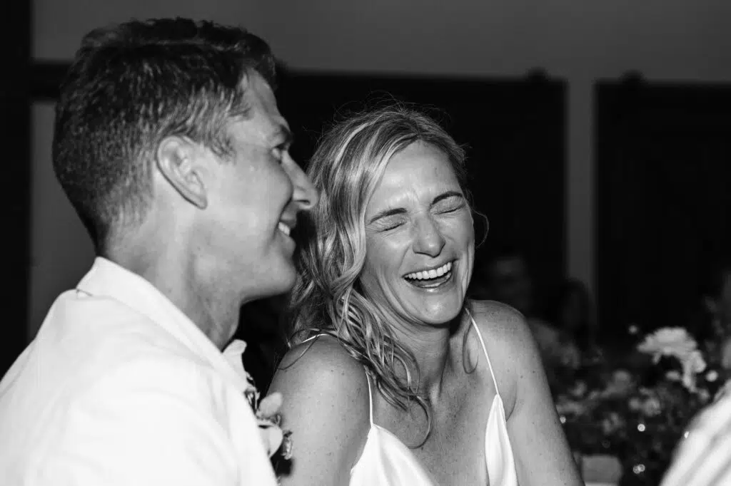 Bride Laughing Y Documentary Wedding Photography Examples By Charles Moll Photography