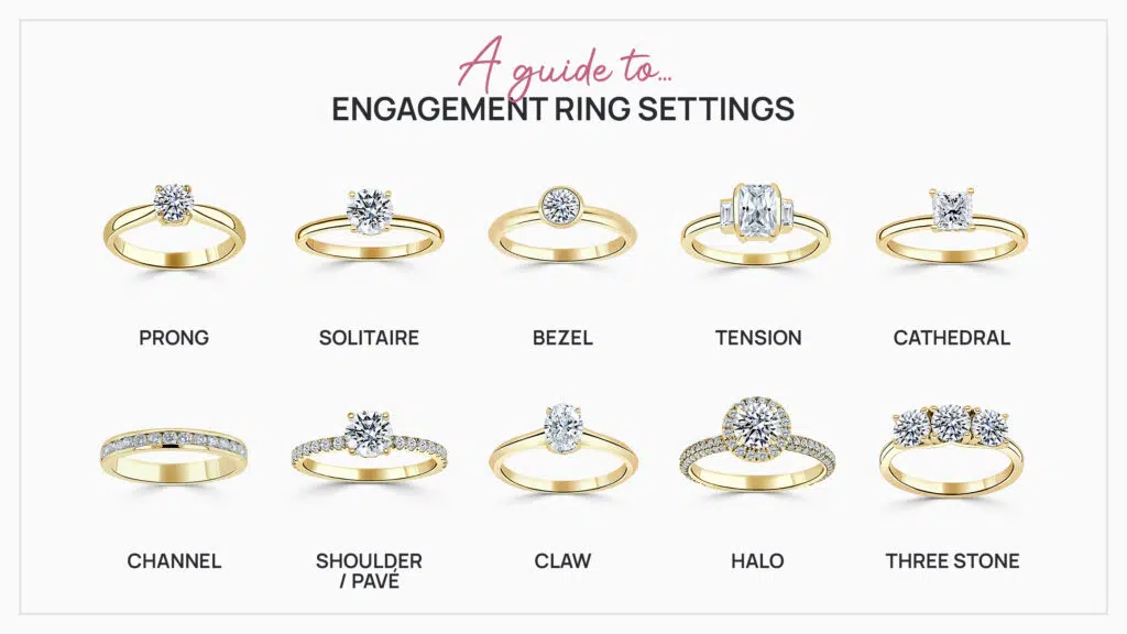 A Guide To Engagement Ring Settings 2 Charles Moll Photography Bozeman Wedding Photographers